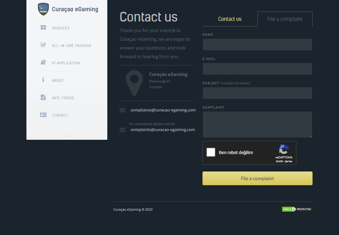 Bahis Siteleri Şikayet Formu