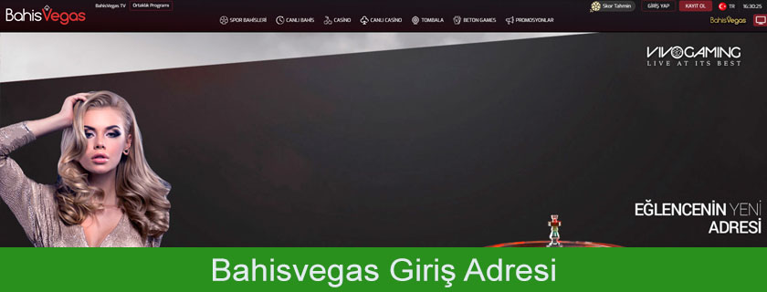 Bahisvegas giriş sayfası görüntüsü