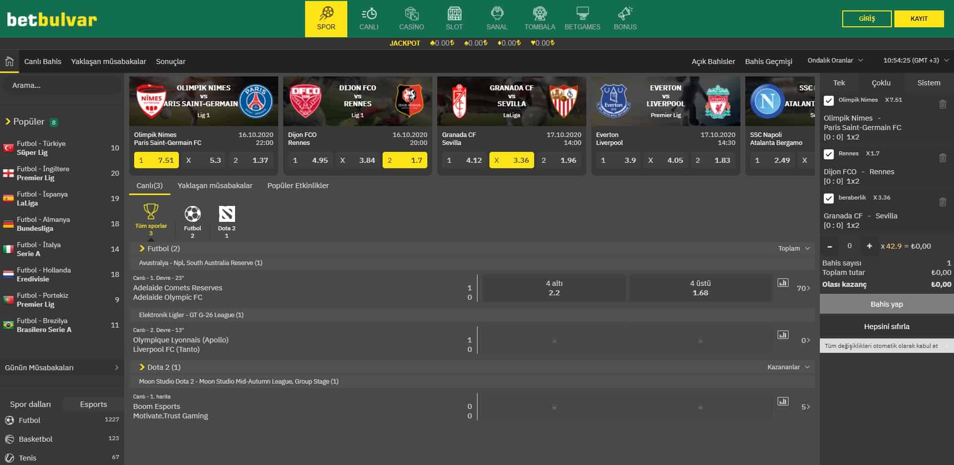 betbulvar incelemesi