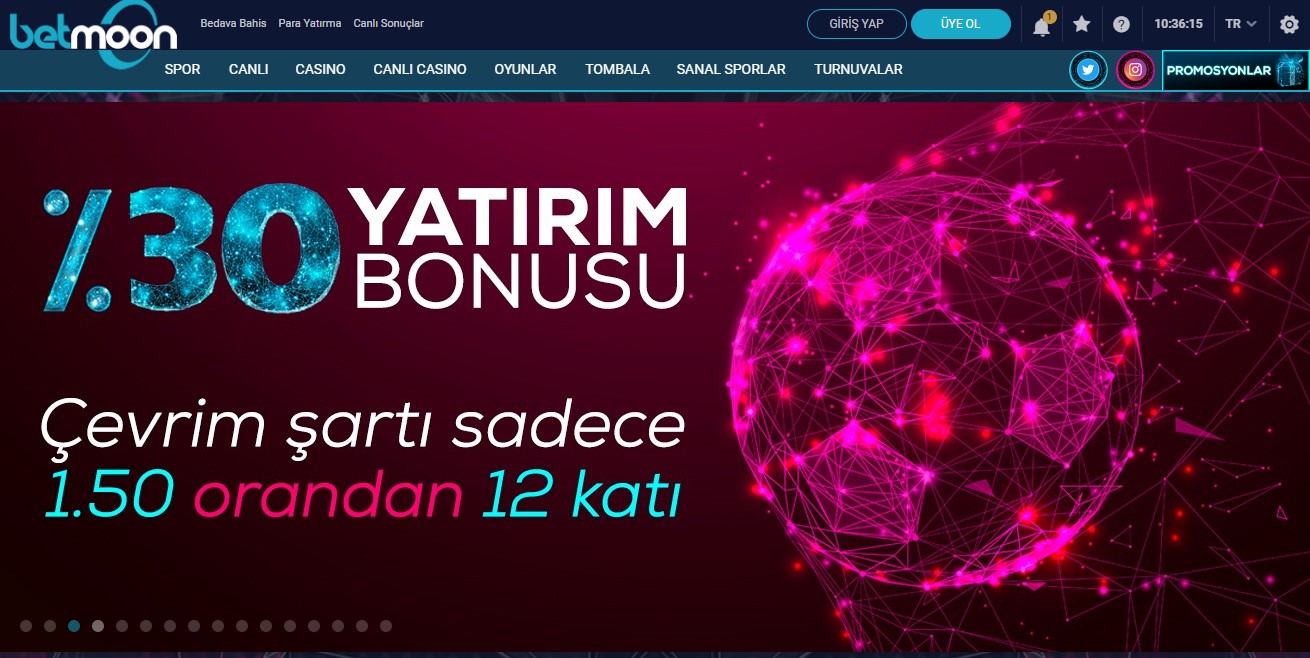 Betmoon giriş ekranı teklifleri