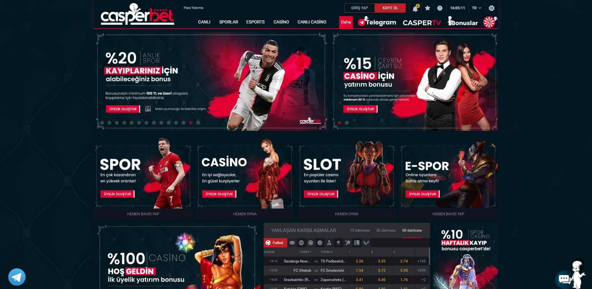 casperbet incelemesi