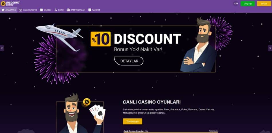 discount casino incelemesi