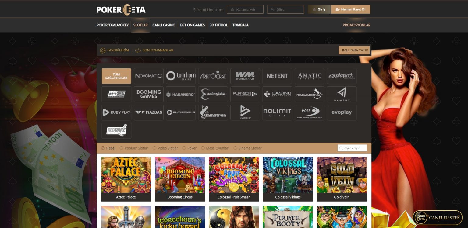 casinopokerbeta Casino Oyunu Donuyor