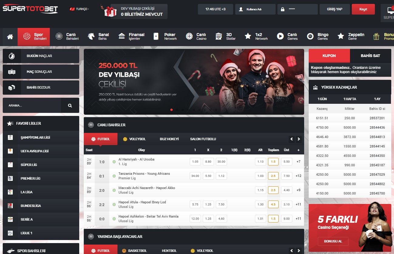 Supertotobet giriş ekranı görüntüsü