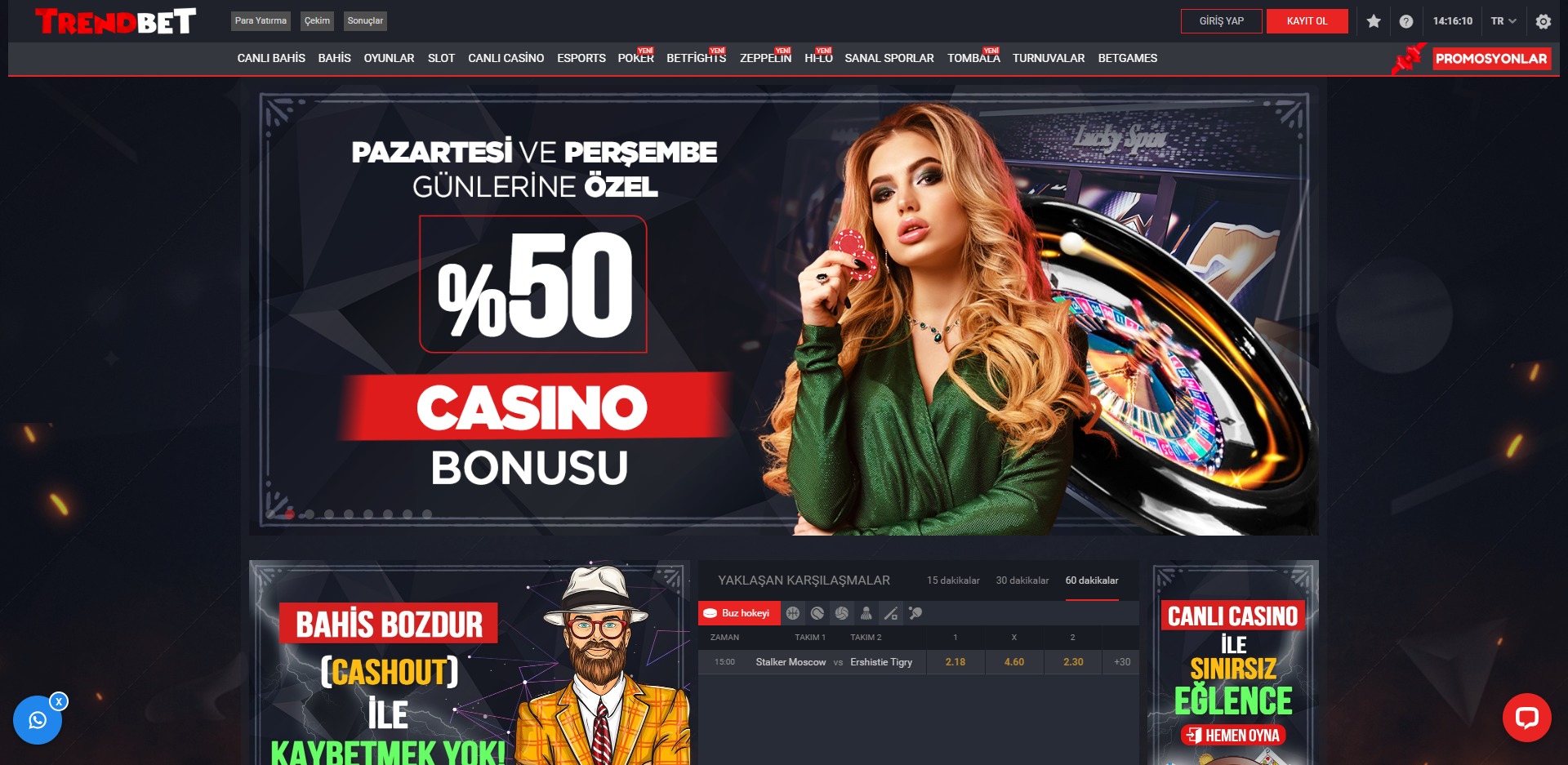 betpot Getiri Garantili Trendbet