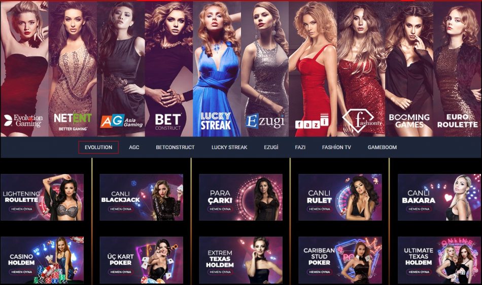 Türkbet casino video slot oyunları