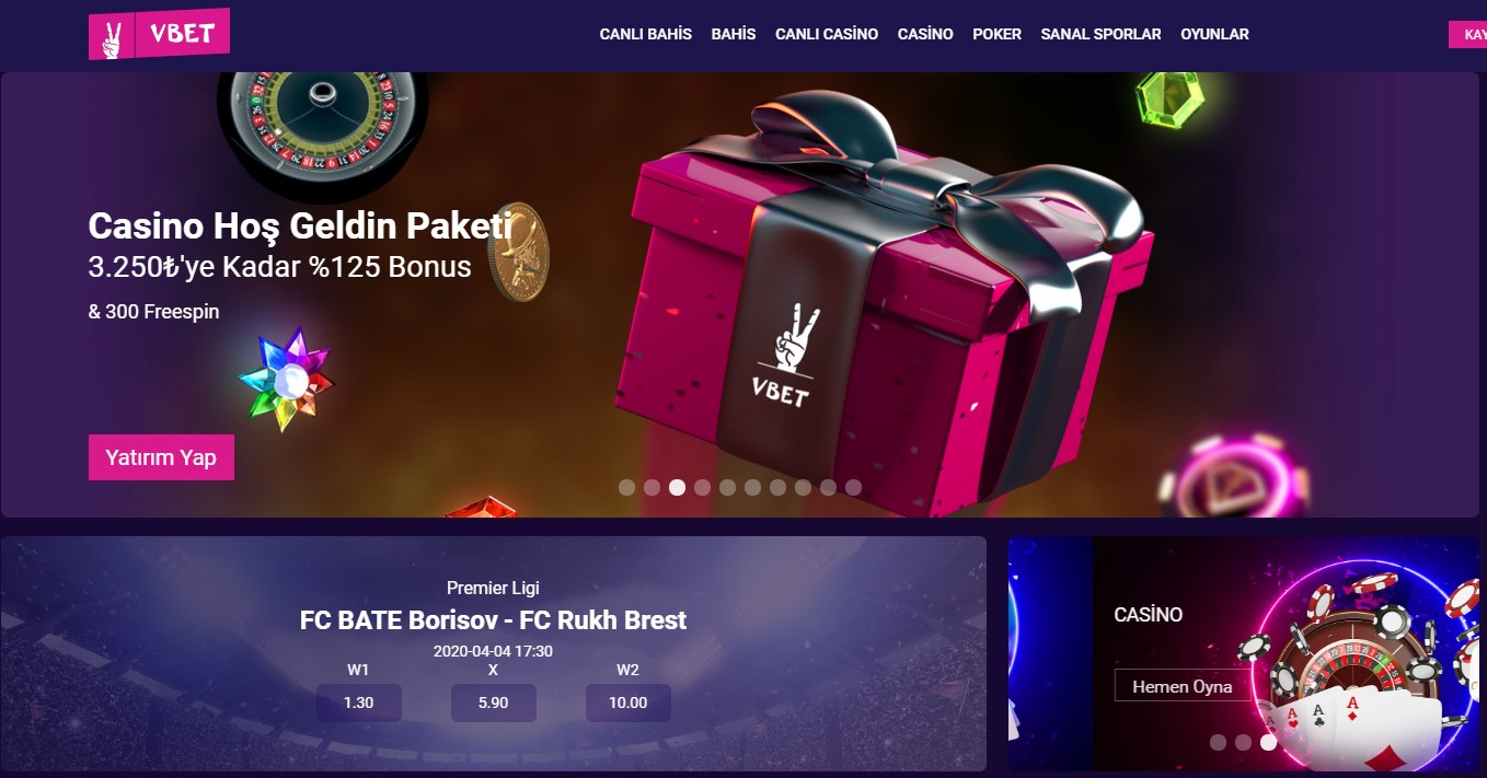 Vbet Deneme Bonusu
